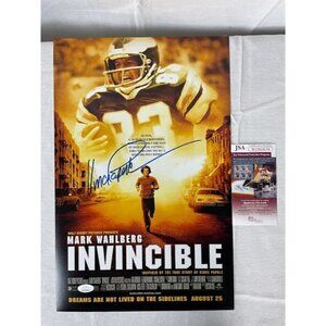 Vince Papale signed autographed Invincible movie poster Eagles JSA #WIT024134
